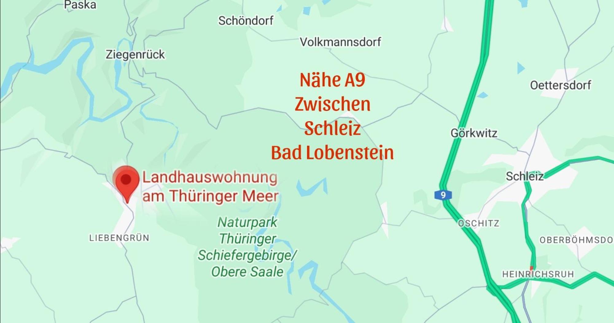 Landhauswohnung Am Thueringer Meer - Fuehlen Wie Zuhause Remptendorf Экстерьер фото